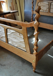 Sculpted Queen Bed