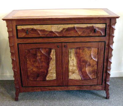 Bubinga Console