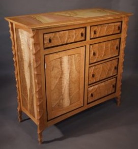 Cherry Carved Case