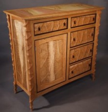 Cherry Carved Case
