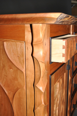 Cherry Sideboard Detail