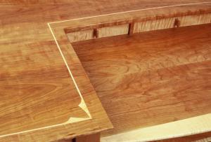 Cherry Desk Detail