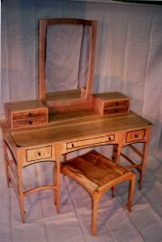 Curly Maple Vanity