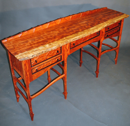 Live Edge Bubinga Sideboard