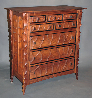 Walnut Dresser